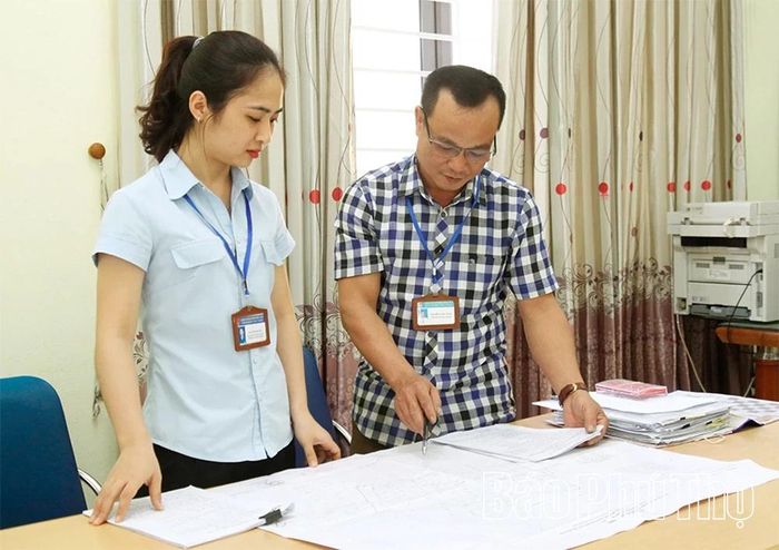 Xã Hoàng An đẩy nhanh việc xây dựng cơ sở dữ liệu địa chính và tích hợp vào hệ thống dữ liệu quốc gia về đất đai.