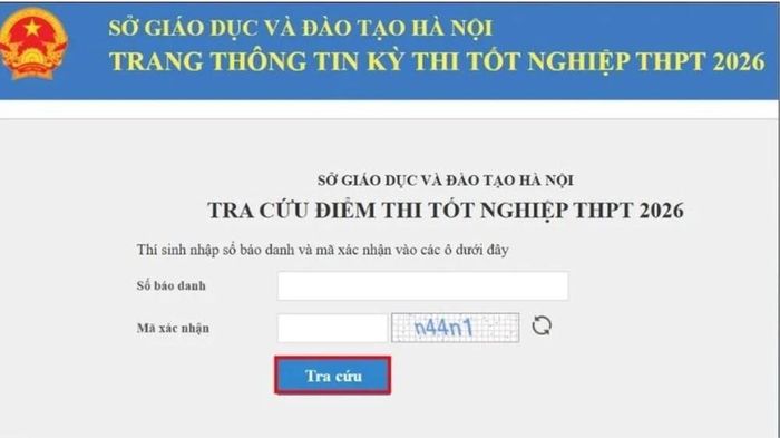 Tra cứu qua Sở GD&amp;ĐT ở địa phương
