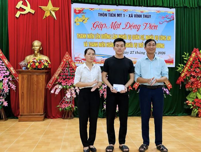 Chị Nguyễn Thị Diên, Trưởng thôn Tiên Mỹ 1 - Ảnh: P.N
