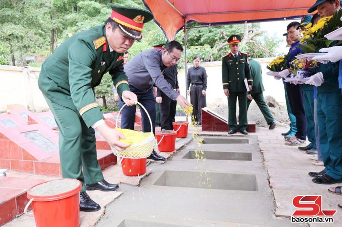 Các liệt sĩ được an táng tại Nghĩa trang liệt sĩ phường Tô Hiệu