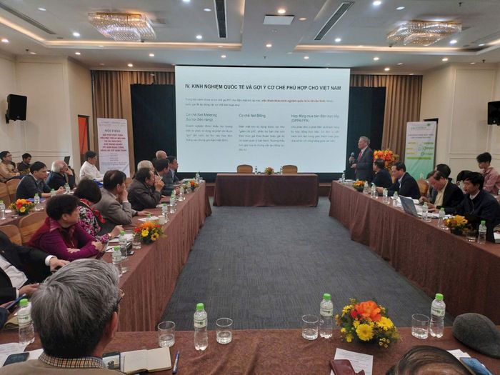 Một hội thảo do Liên Hiệp hội Hà Nội tổ chức năm 2025. Ảnh Thu Hằng