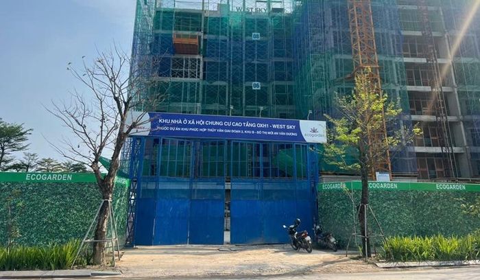 Khu nhà ở xã hội ở khu đô thị mới An Vân Dương 