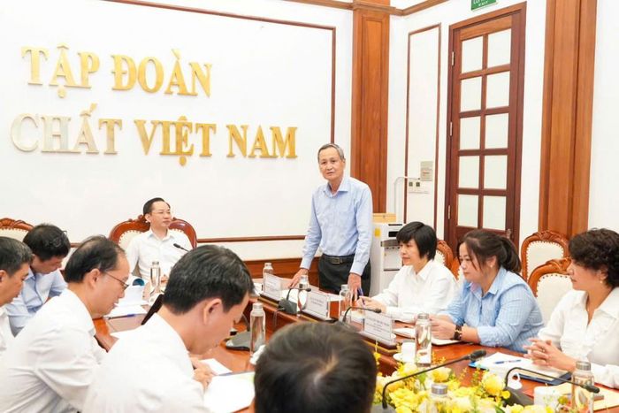TS. Đỗ Duy Phi, Chủ tịch Hội đồng Khoa học, Chủ tịch Hội Hóa học Việt Nam phát biểu