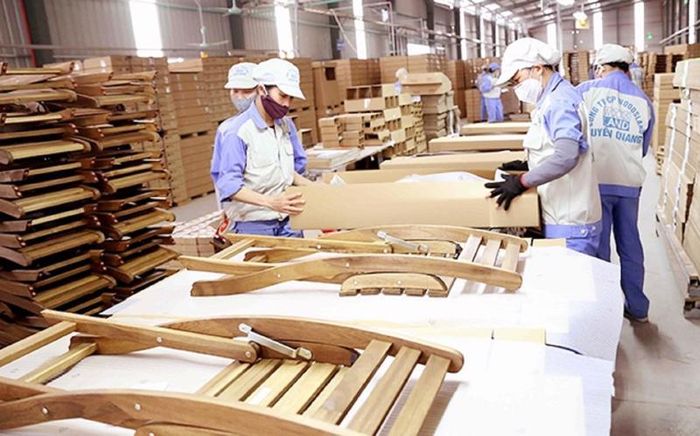 Tính chung 5 tháng đầu năm 2026, trị giá xuất khẩu gỗ và sản phẩm gỗ của cả nước đạt 7,02 tỷ USD. (Ảnh minh họa)