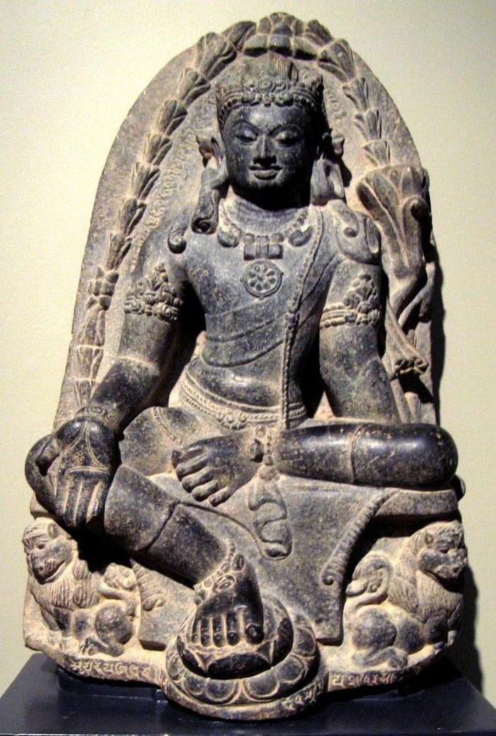 Tượng Văn Thù Bồ-tát