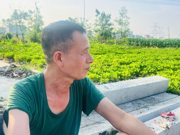Ông Đào Công Hào, người dân thôn Thiết Úng, xã Thư Lâm, TP Hà Nội.