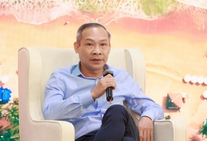 Ông Phan Đức Hiếu, Đại biểu Quốc hội hoạt động chuyên trách tại Ủy ban Kinh tế và Tài chính của Quốc hội chia sẻ tại tại phiên thảo luận. Ảnh: Đức Thanh