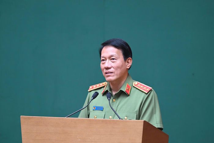 Bộ trưởng Lương Tam Quang phát biểu chỉ đạo tại hội nghị.