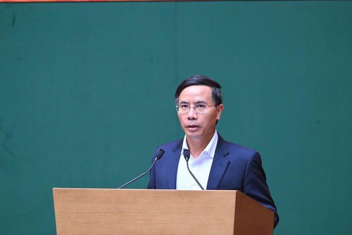 Thống đốc Ngân hàng Nhà nước Việt Nam Phạm Đức Ấn phát biểu chỉ đạo tại hội nghị.