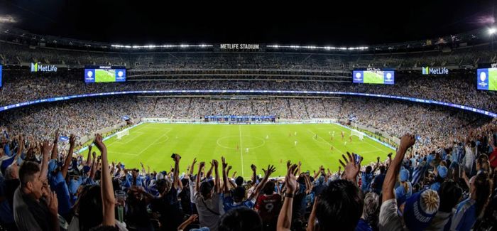 Quang cảnh sân Metlife nhìn từ phòng VIP
