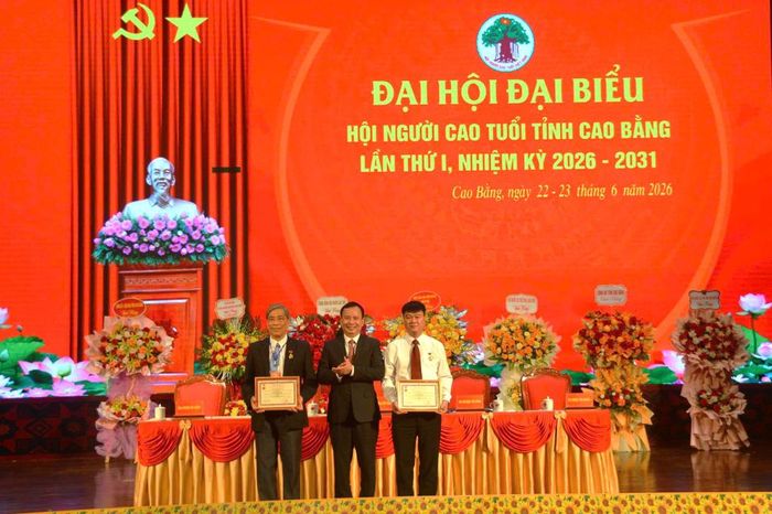 Trung ương Hội Người Cao tuổi Việt Nam tặng Kỷ niệm chương “Vì sự nghiệp bảo vệ chăm sóc và phát huy vai trò người cao tuổi” cho các cá nhân.