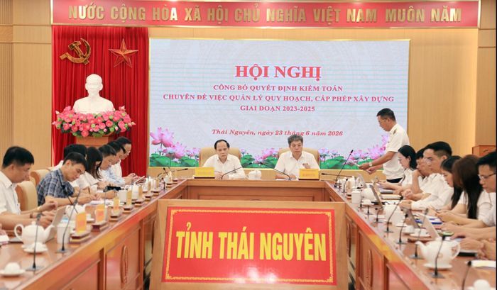 Kiểm toán chuyên đề quản lý quy hoạch, cấp phép xây dựng tại Bắc Ninh và Thái Nguyên.