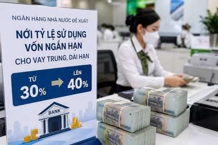 Việc NHNN nâng tỷ lệ tối đa nguồn vốn ngắn hạn được sử dụng để cho vay trung và dài hạn từ 30% lên 40% được kỳ vọng tạo thêm dư địa cung ứng vốn cho nền kinh tế. Ảnh: ST