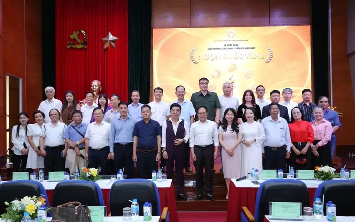 Giải thưởng Công nghiệp Văn hóa Việt Nam “Ngọn đuốc vàng” năm 2026 được phát động nhằm tôn vinh các tổ chức, cá nhân tiêu biểu. (Ảnh: BTC)