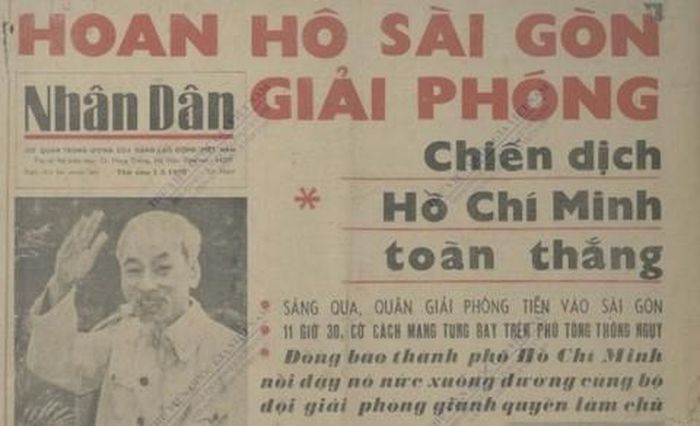 Trên Báo Nhân Dân số ra ngày 01/5/1975, cả hai cái tên Sài Gòn và TPHCM cùng xuất hiện