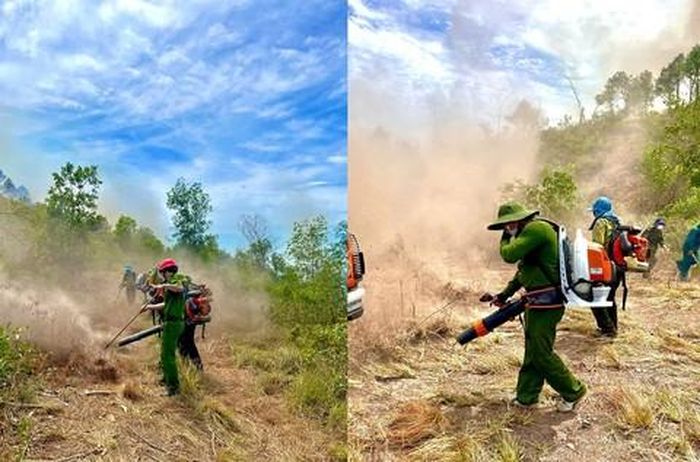 Tạo đường băng không cho lửa lan rộng