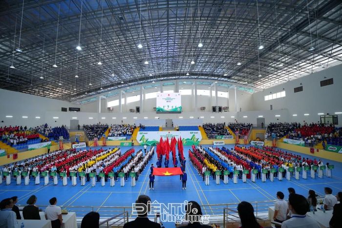30 đoàn thể thao học sinh trên cả nước quy tụ tại buổi lễ khai mạc