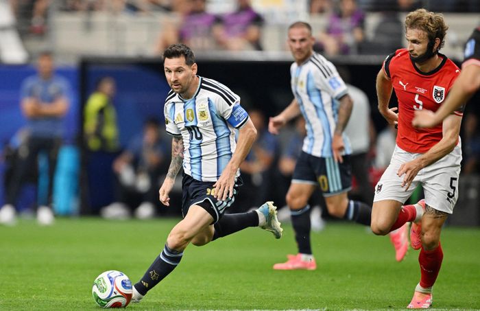 Messi ghi tới 5 bàn thắng trong hai trận đấu liên tiếp. (Ảnh: Reuters)