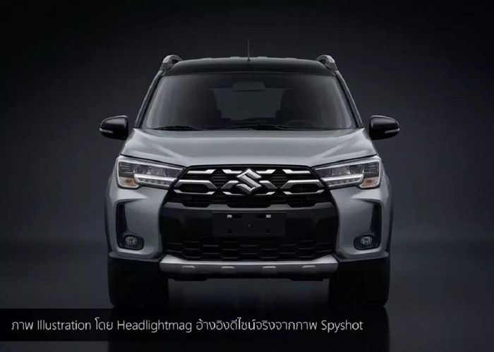 Suzuki XL7 2027 dự kiến sẽ sở hữu thiết kế đầu xe như thế này.