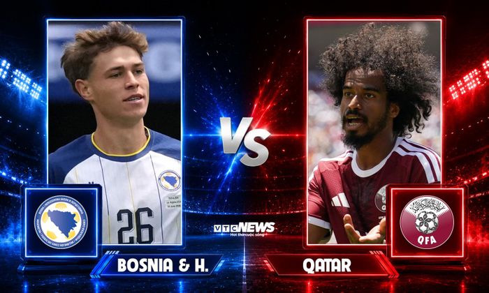 Bosnia & Herzegovina đấu với Qatar ở lượt trận cuối bảng B World Cup 2026.