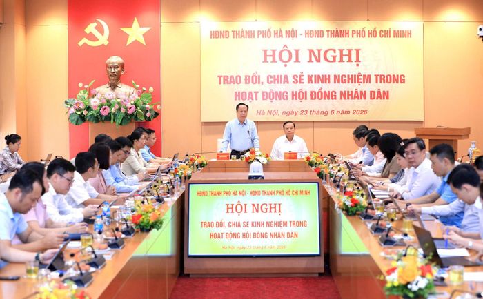 Quang cảnh buổi làm việc. Ảnh: MH