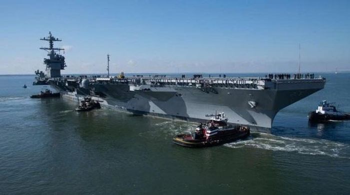 USS John F. Kennedy (CVN-79), chiếc thứ hai thuộc lớp Ford, hiện đang hoàn thiện những công đoạn cuối cùng tại Newport News. Con tàu đã hoàn thành các thử nghiệm trên biển và dự kiến được bàn giao cho Hải quân Mỹ vào tháng 3/2027. Sau khi đi vào hoạt động, Kennedy sẽ thay thế USS Nimitz và trở thành một trong những tàu sân bay chủ lực của hạm đội Mỹ trong nhiều thập kỷ tới.