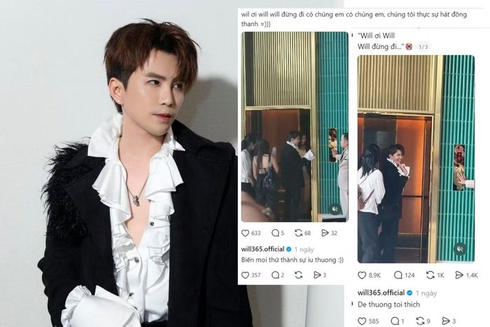 Phản ứng của Will khi khán giả nhắc lại một phần ký ức khó quên của tuổi trẻ.