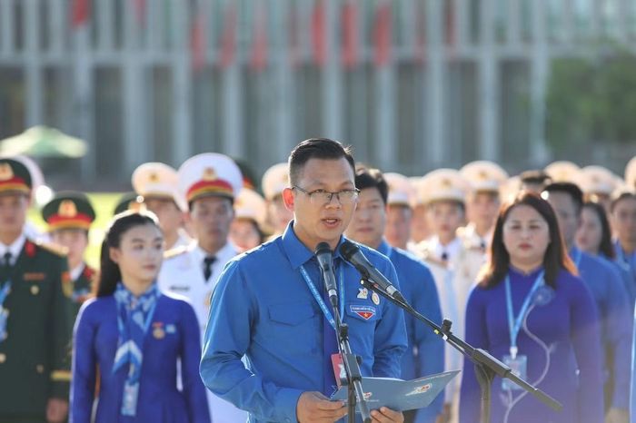Đồng chí Phạm Quang Thắng, Bí thư Đoàn Ban Quản lý Khu Nông nghiệp Công nghệ cao TP.HCM. (Ảnh: Cổng thông tin điện tử T.Ư Đoàn TNCS Hồ Chí Minh)
