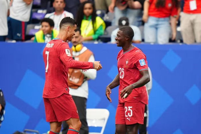  Ronaldo đã giải tỏa được áp lực "ngàn cân". ẢNH: MIRROR/GETTY 