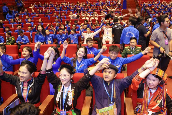  Đại hội Đoàn toàn quốc lần thứ XIII được kỳ vọng tiếp tục khơi dậy tinh thần xung kích, sáng tạo của tuổi trẻ, góp phần thực hiện các mục tiêu phát triển đất nước trong giai đoạn mới. Ảnh: QUANG VINH 