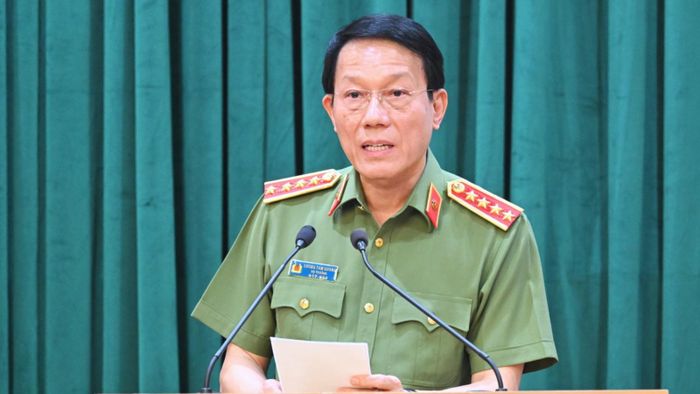 Bộ trưởng Lương Tam Quang phát biểu khai mạc Hội nghị.