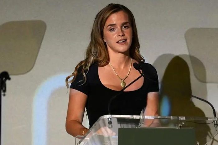 Emma Watson trong lần xuất hiện trước công chúng mới đây. Ảnh: Reuters.