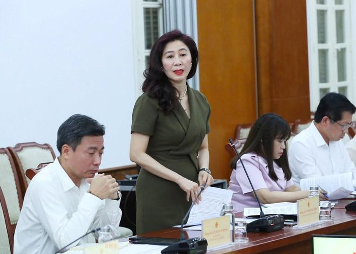 Cục trưởng Cục Di sản Văn hóa Lê Thị Thu Hiền phát biểu