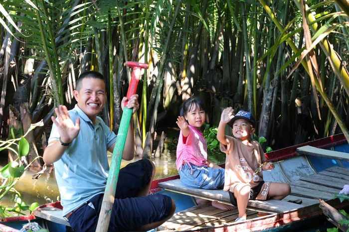 Rừng dừa nước Tịnh Khê được xem là mắt xích quan trọng kết nối với các sản phẩm du lịch biển Mỹ Khê