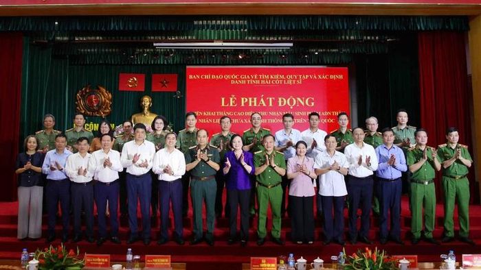 Các đại biểu tham dự Lễ phát động - Ảnh: VGP/Thu Giang