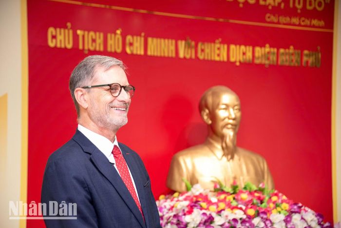 Đại sứ quán Pháp cam kết đồng hành cùng Việt Nam trong việc phát huy giá trị di sản lịch sử đặc sắc. (Ảnh: MINH DUY)