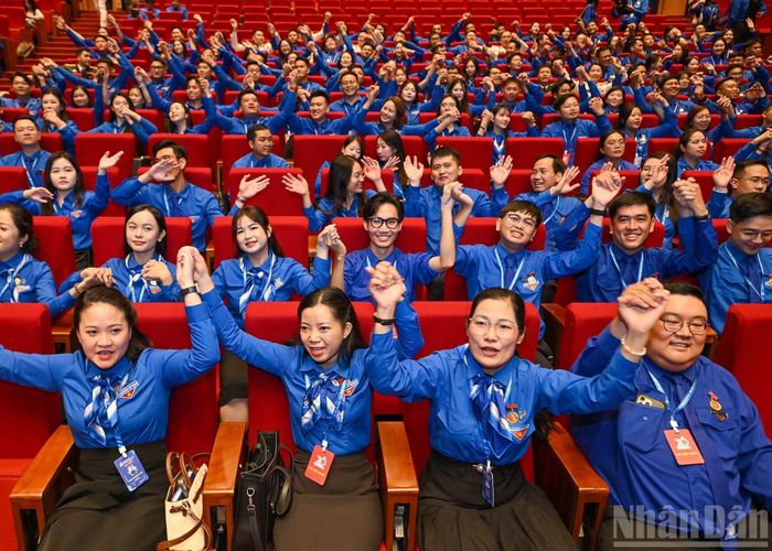Các đại biểu dự phiên khai mạc Đại hội.