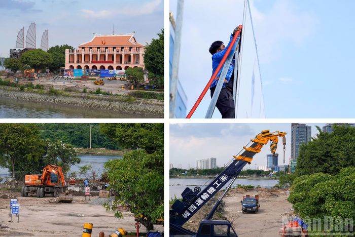 Các hạng mục chỉnh trang có quy mô khoảng 9ha, nằm trong tổng thể dự án gần 40ha, với tổng mức đầu tư hơn 20.000 tỷ đồng. Theo kế hoạch, công trình dự tính hoàn thành trong 120 ngày, hướng tới mốc lễ Quốc khánh 2/9.