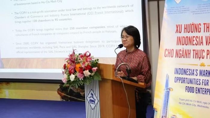 Chuyên gia phát biểu tại sự kiện.