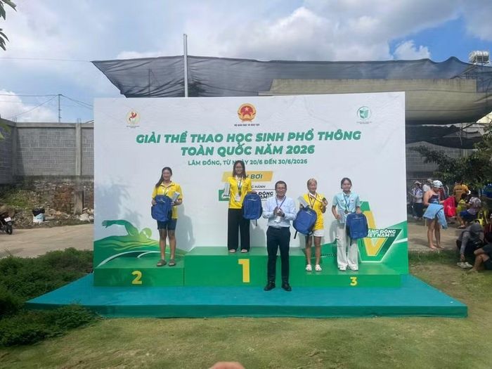 Vận động viên học sinh Hà Nội đạt thành tích tại Giải Thể thao học sinh phổ thông toàn quốc năm 2026