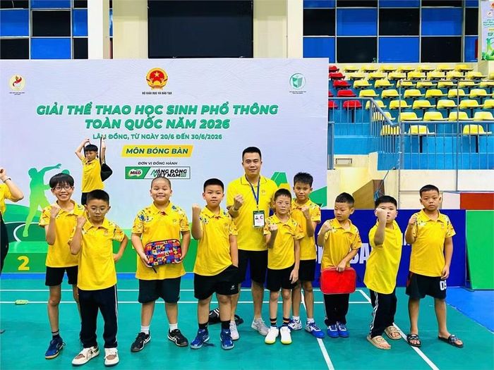 Vận động viên Đoàn học sinh Hà Nội tại Giải Thể thao học sinh phổ thông toàn quốc năm 2026