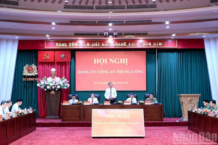 Tổng Bí thư, Chủ tịch nước Tô Lâm phát biểu chỉ đạo hội nghị.