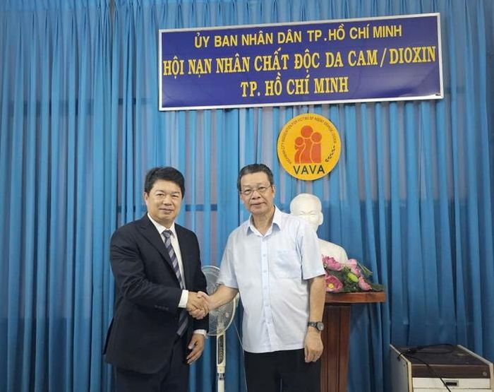 Hội Nạn nhân chất độc da cam/dioxin TPHCM đón tiếp và làm việc với Đoàn Kinh tế - Văn hóa Đài Bắc