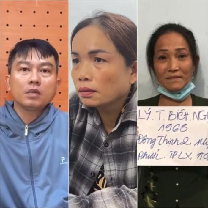 Ba đối tượng Quốc, Điệp và Ngọc