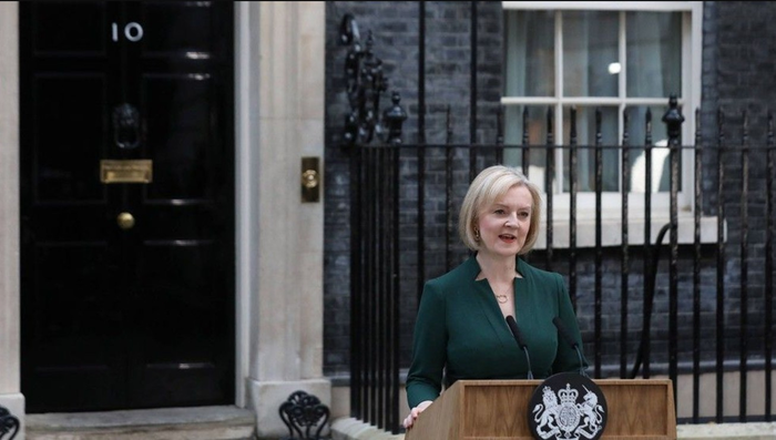 Liz Truss là Thủ tướng có nhiệm kỳ ngắn nhất trong lịch sử Anh. Ảnh: SIPA