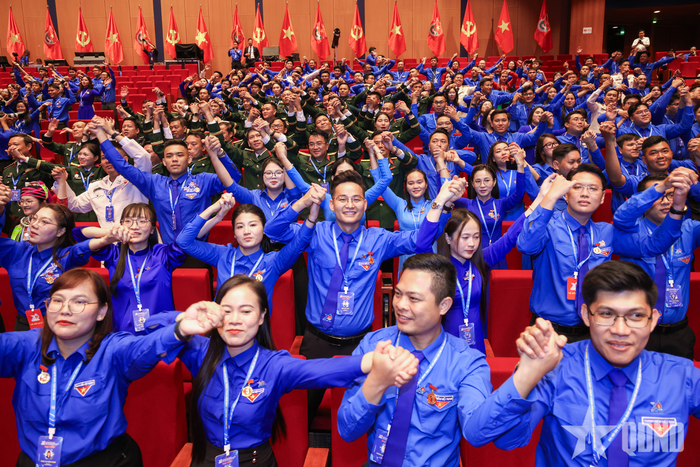 Nội dung hoạt náo sôi động tại phiên khai mạc Đại hội.