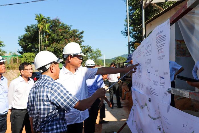 Bí thư Thành ủy Lê Ngọc Quang chỉ đạo quyết liệt đẩy nhanh tiến độ giải phóng mặt bằng dự án.