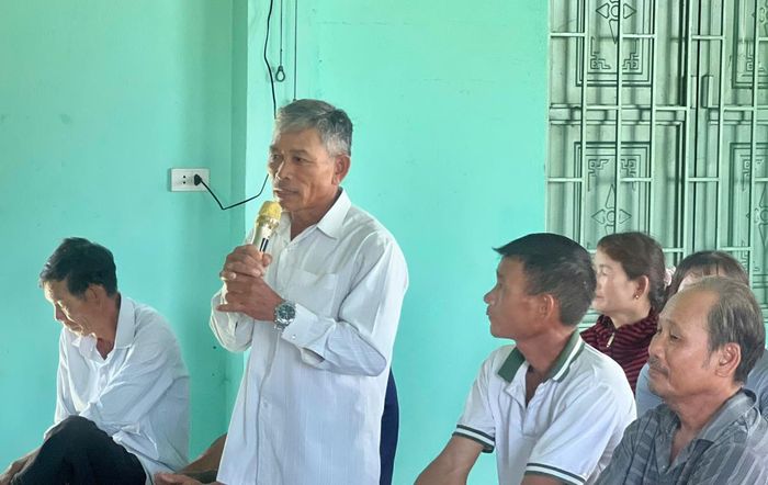 Nhiều kiến nghị và đề xuất của người dân gửi đến chính quyền xã Thăng Bình.