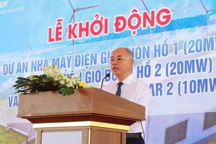 Phó Chủ tịch UBND tỉnh Đắk Lắk Trương Công Thái phát biểu.