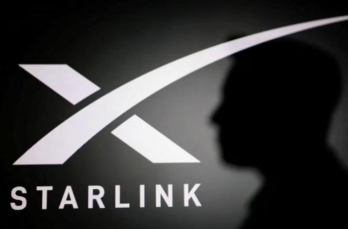 Logo của Starlink. (Ảnh: Reuters)